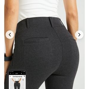 Betabrand Elegant Gray Trowser